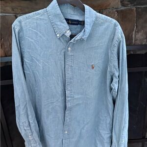 Polo by Ralph Lauren Blue Casual Button Down Shirt